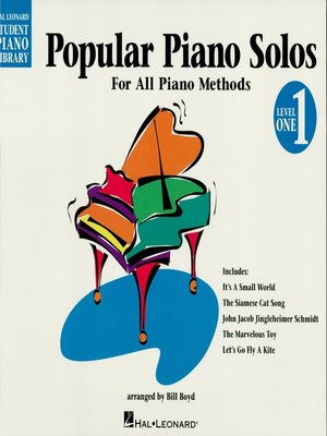 cover image of Popular Piano Solos--Level 1 (Music Instruction)